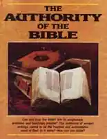 The Authority of the Bible